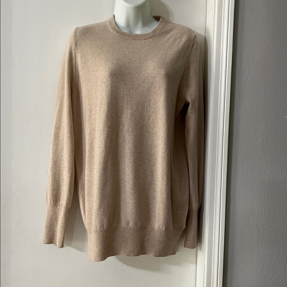 ANN MASHBURN Cream Cashmere Knit - Picture 4 of 12